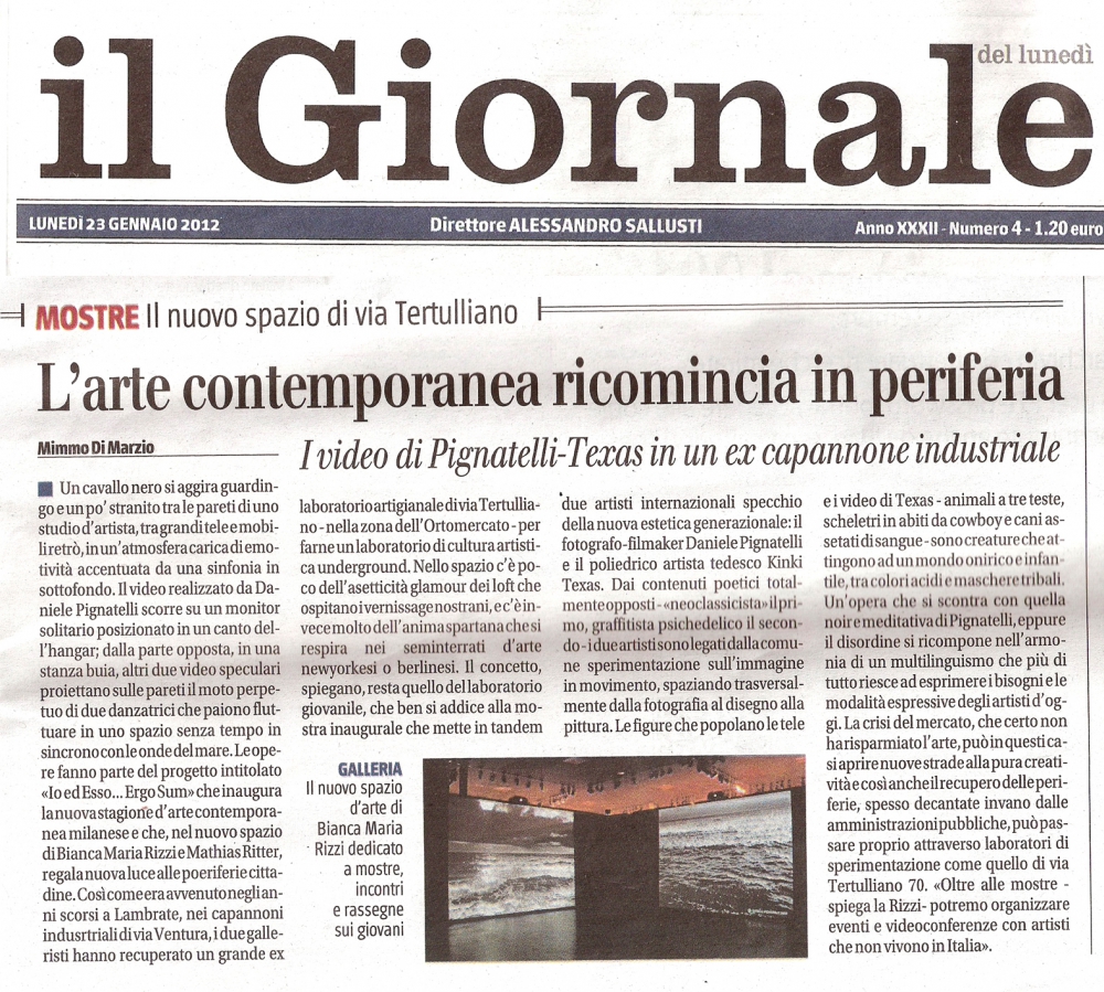 Quarta galleria di test