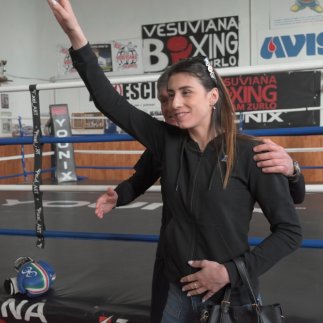 Irma Testa a Torre Annunziata, la festa alla Boxe Vesuviana