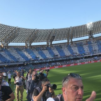 Festa Scudetto Napoli al Maradona, gli scatti più emozionati