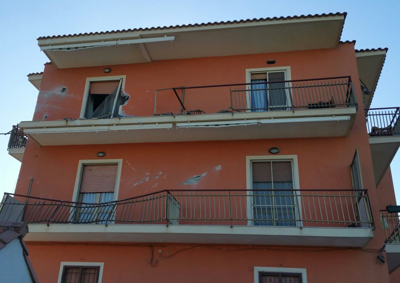 Tromba d'aria a Rovigliano