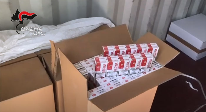 Sequestro di una tonnellata di sigarette di contrabbando
