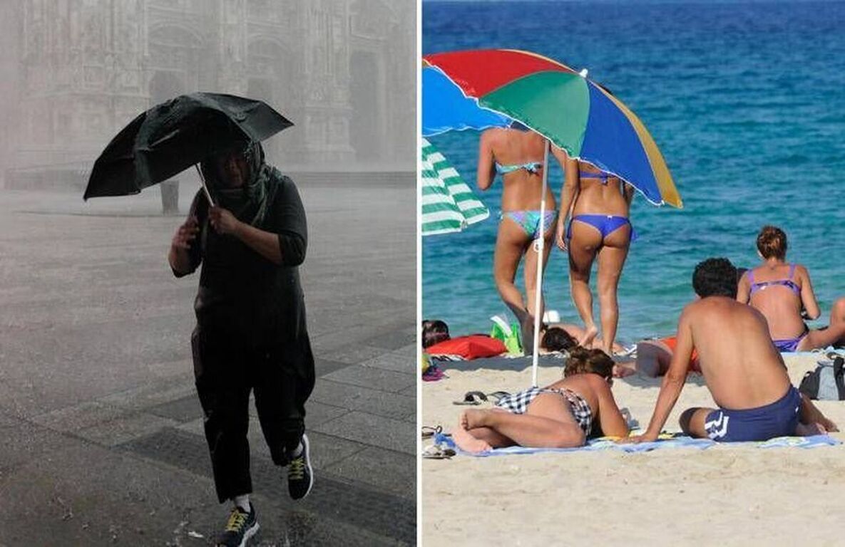 Caldo rovente e temporali, Italia nel mezzo della 'battaglia' climatica: le previsioni