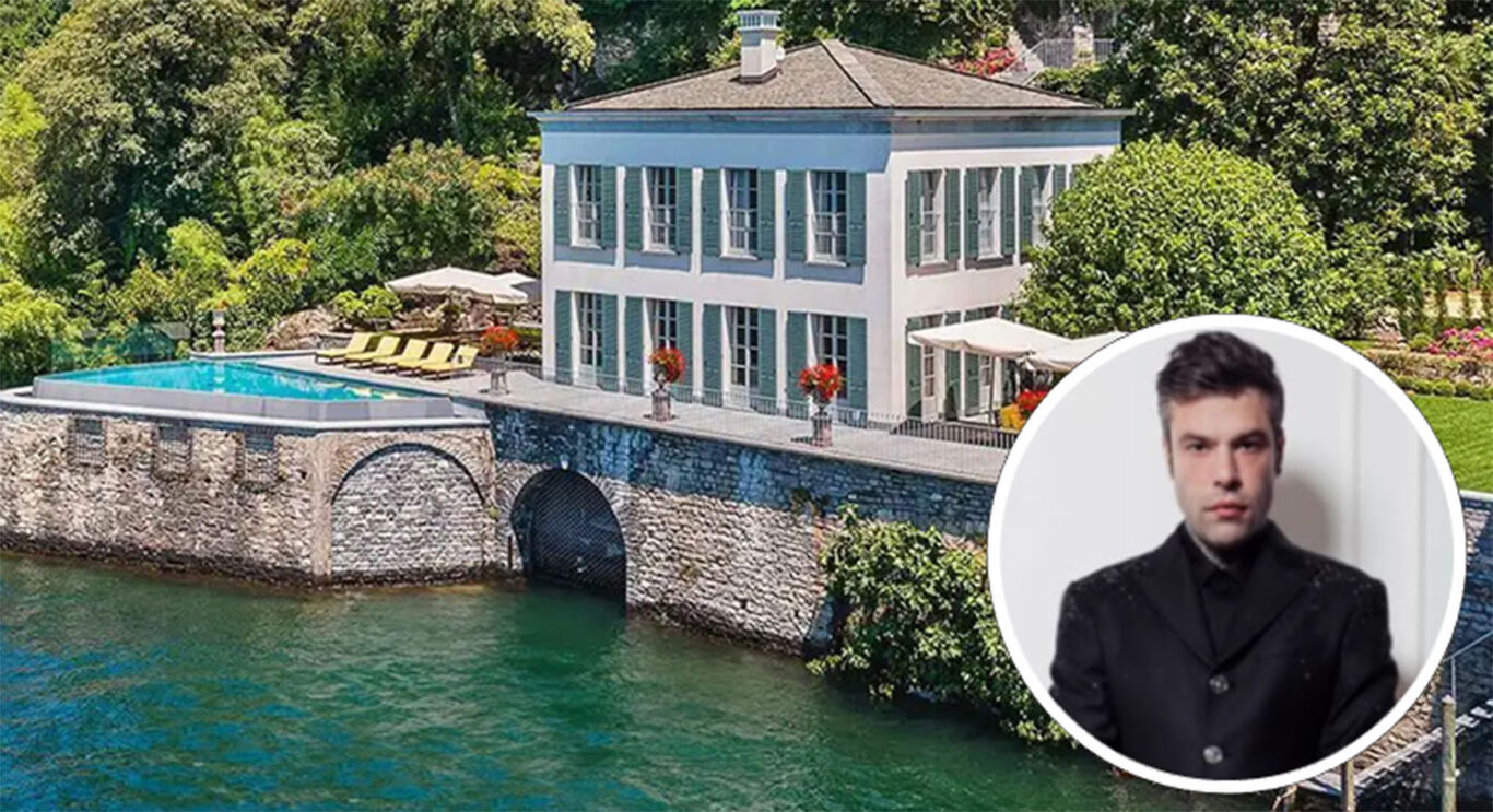 Fedez vende la sua villa da sogno sul Lago di Como, l'acquirente è un potente uomo della finanza