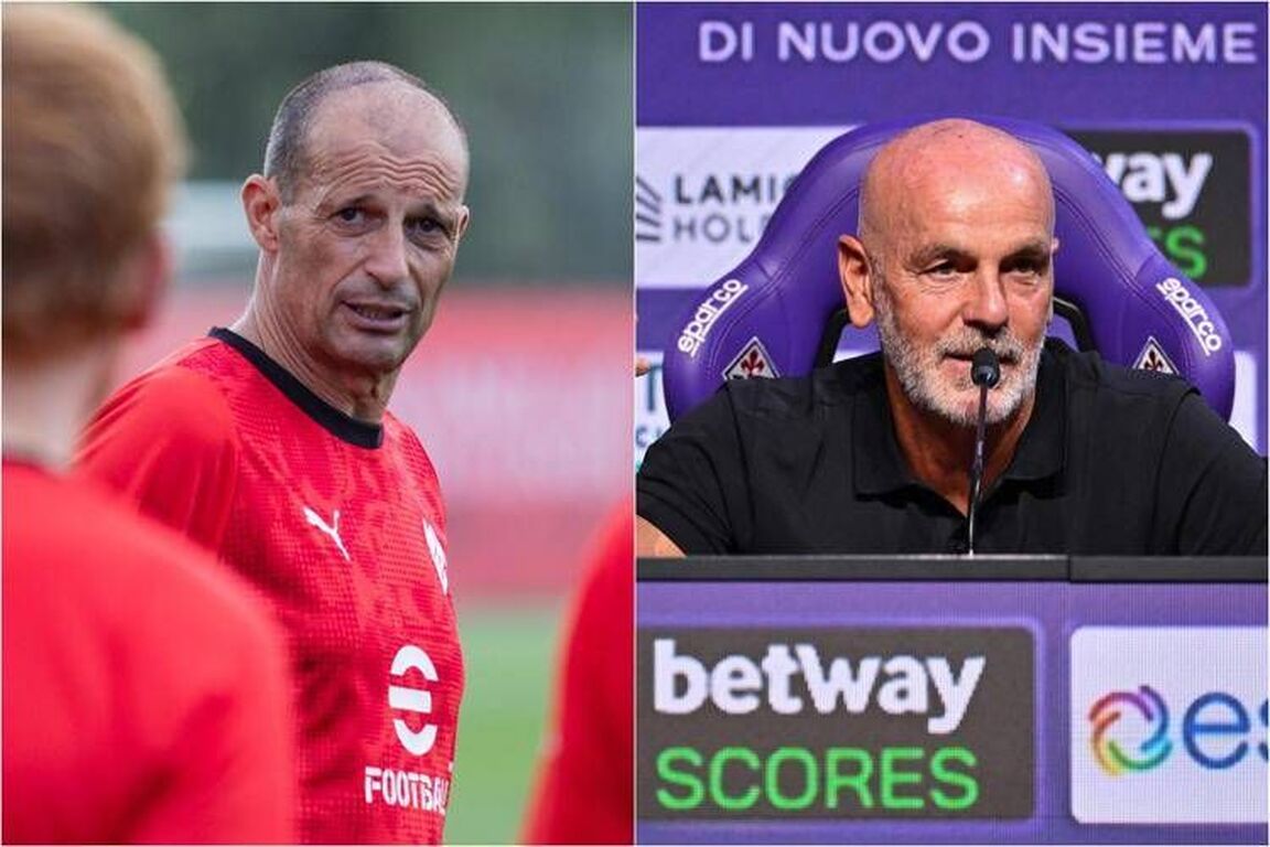 Allegri esclude la Fiorentina dalla corsa Champions, Pioli risponde 'al veleno'