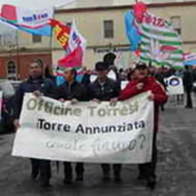 Officine Torresi, cassa integrazione per i 41 lavoratori