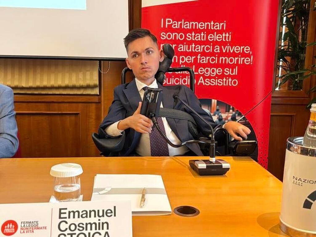 Fine vita, l'attivista Emmanuel Cosmin Stoica: "Una legge simile è la sconfitta della civiltà"