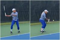 Serena Williams di nuovo in campo, che colpi in allenamento