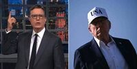 "Trump, fottiti": Colbert contro il presidente, l'attacco dal Late Show