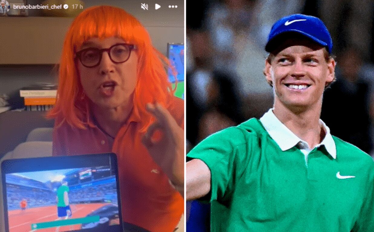 Sinner, Barbieri l'ha fatto davvero: il piatto in onore di Jannik a base di... carote