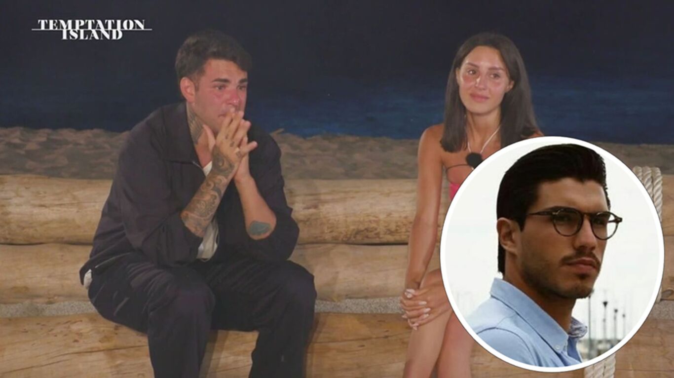 Temptation Island: il tentatore Salvatore Guida si commuove al falò di Sarah e Valerio