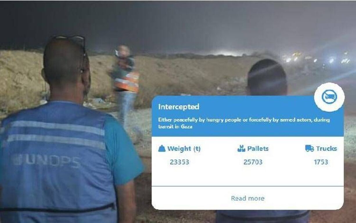 Gaza, perché l'aiuto non arriva: le tonnellate sequestrate dalle milizie armate