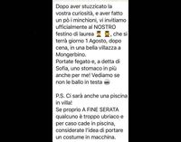 Morta alla festa in villa a Bagheria, l'agghiacciante presagio sulla piscina nell'invito