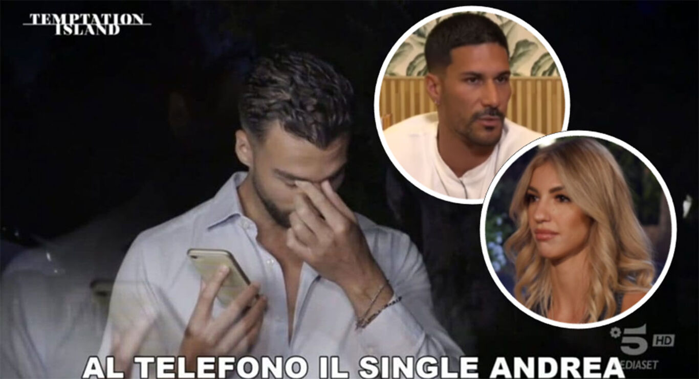 Temptation Island, svelato il contenuto della telefonata tra Rosario e il single Andrea: l'audio che smaschera Lucia