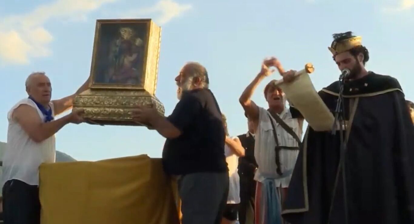 Torre Annunziata - Rievocazione del ritrovamento della Madonna della Neve tra fede e tradizione