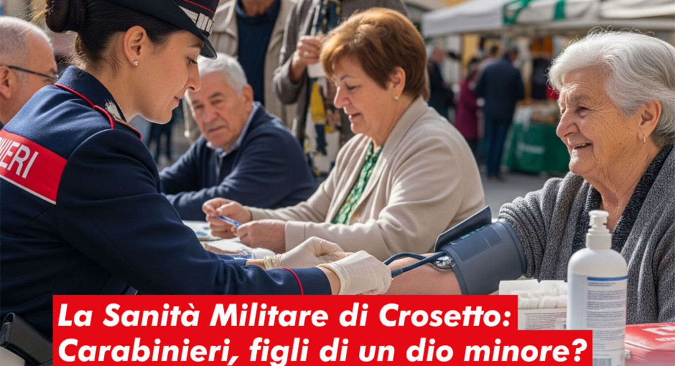 Sanità Militare, il MOSAC denuncia: “Riforma discriminatoria per i Carabinieri”