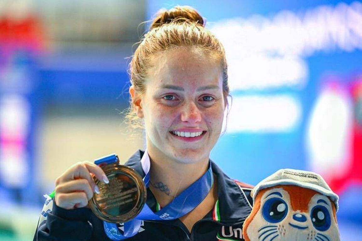 Pellacani: "Tre medaglie e il messaggio di Tania Cagnotto, ecco i miei Mondiali. Ora la laurea in psicologia"