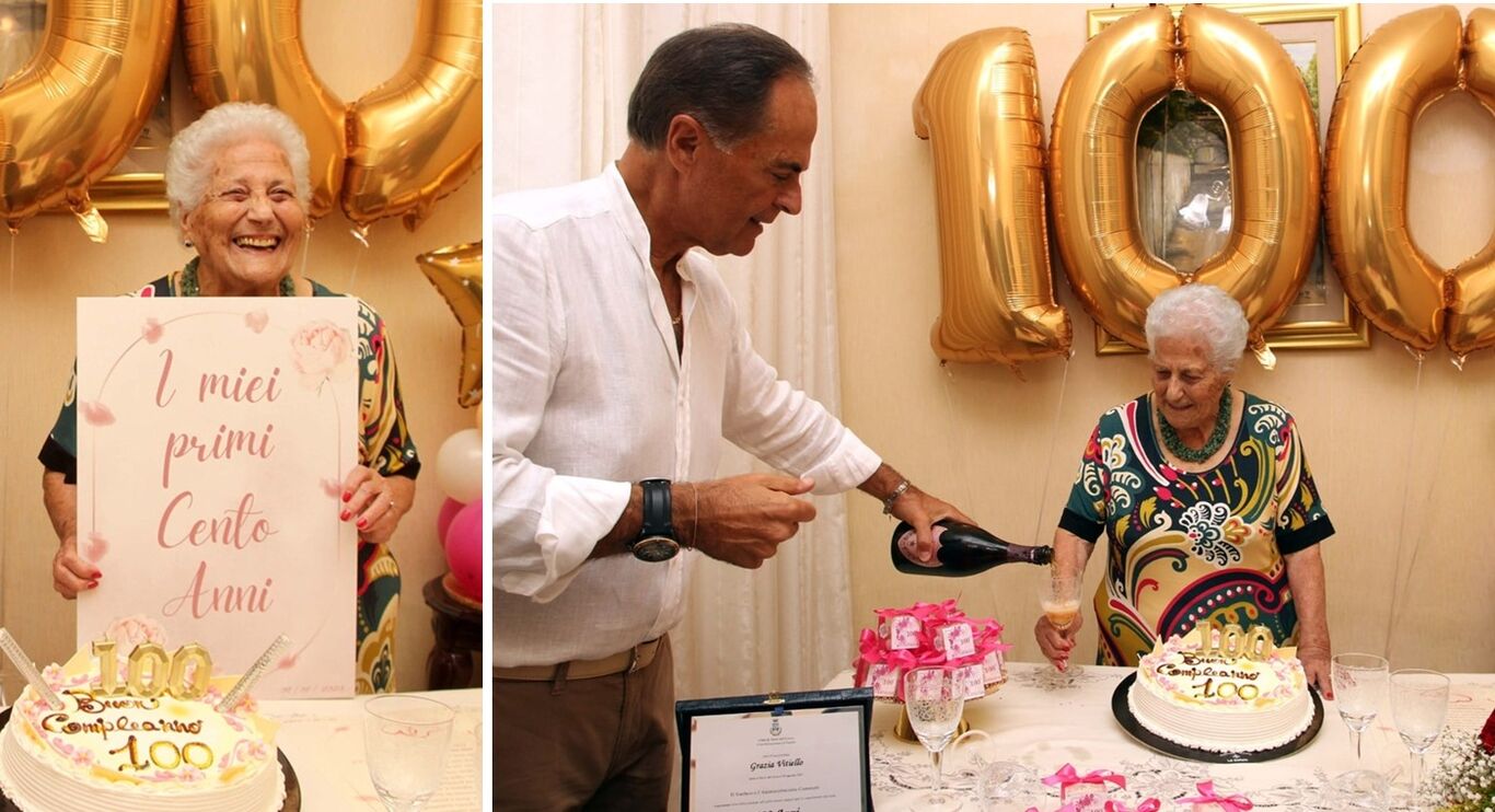Torre del Greco - Cent'anni e non sentirli: la vita solare di nonna Tittella