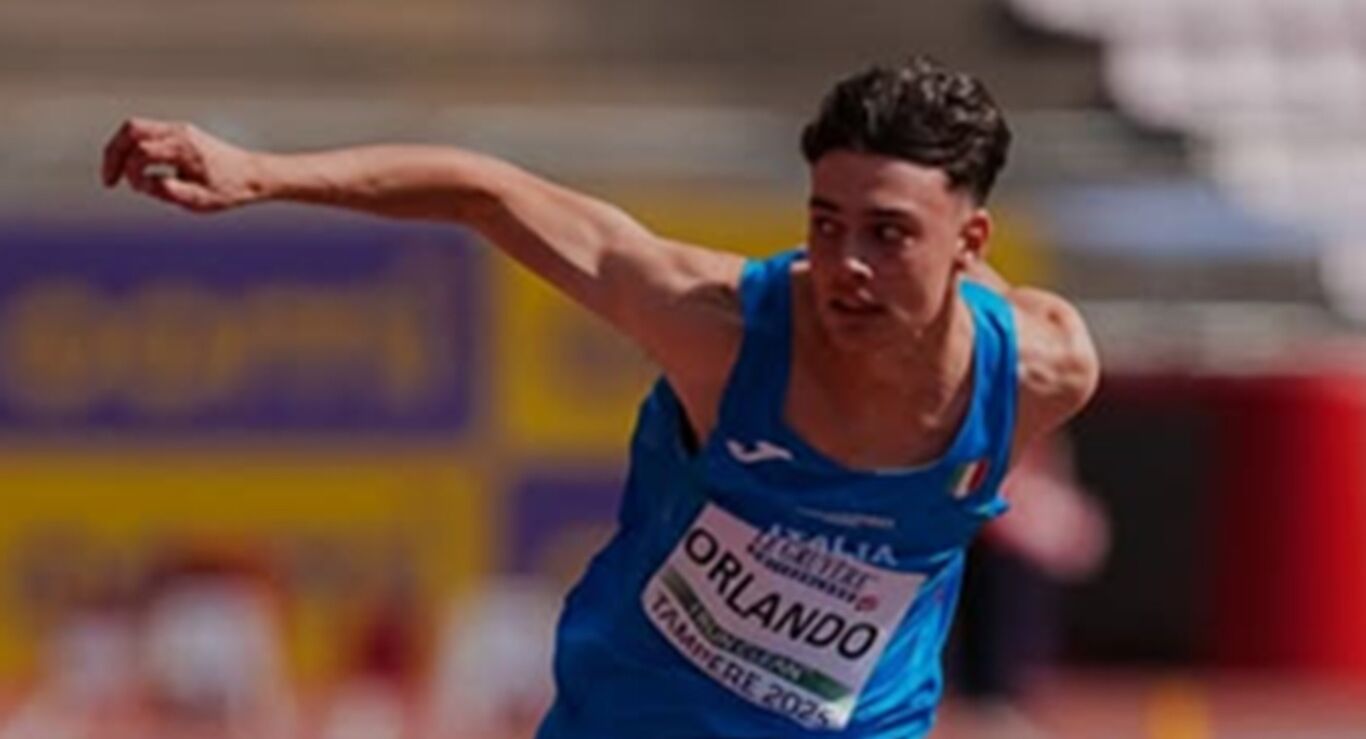 Torre Annunziata - Campionati Europei Under 20: Daniele Orlando porta la staffetta 4X100 in finale