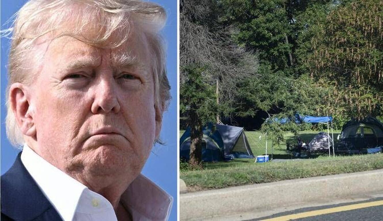 Usa, Trump contro i senzatetto: le foto e l'annuncio mentre va giocare