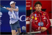 Lo sportivo preferito di Sinner? Jannik non ha dubbi: "Leclerc"