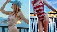 Noemi archivia le gambe 'arrostite': la replica (con stile) alle critiche