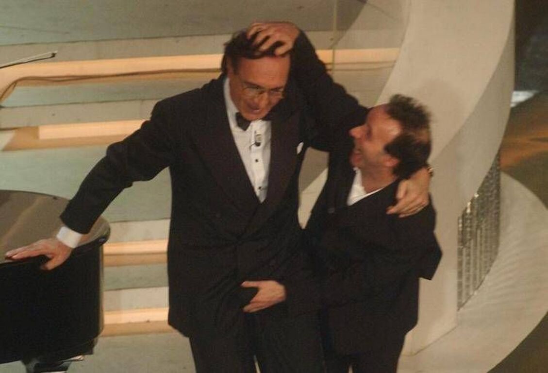 Addio Pippo Baudo, l'omaggio di Benigni: "Con lui momenti di gioia incontenibile"