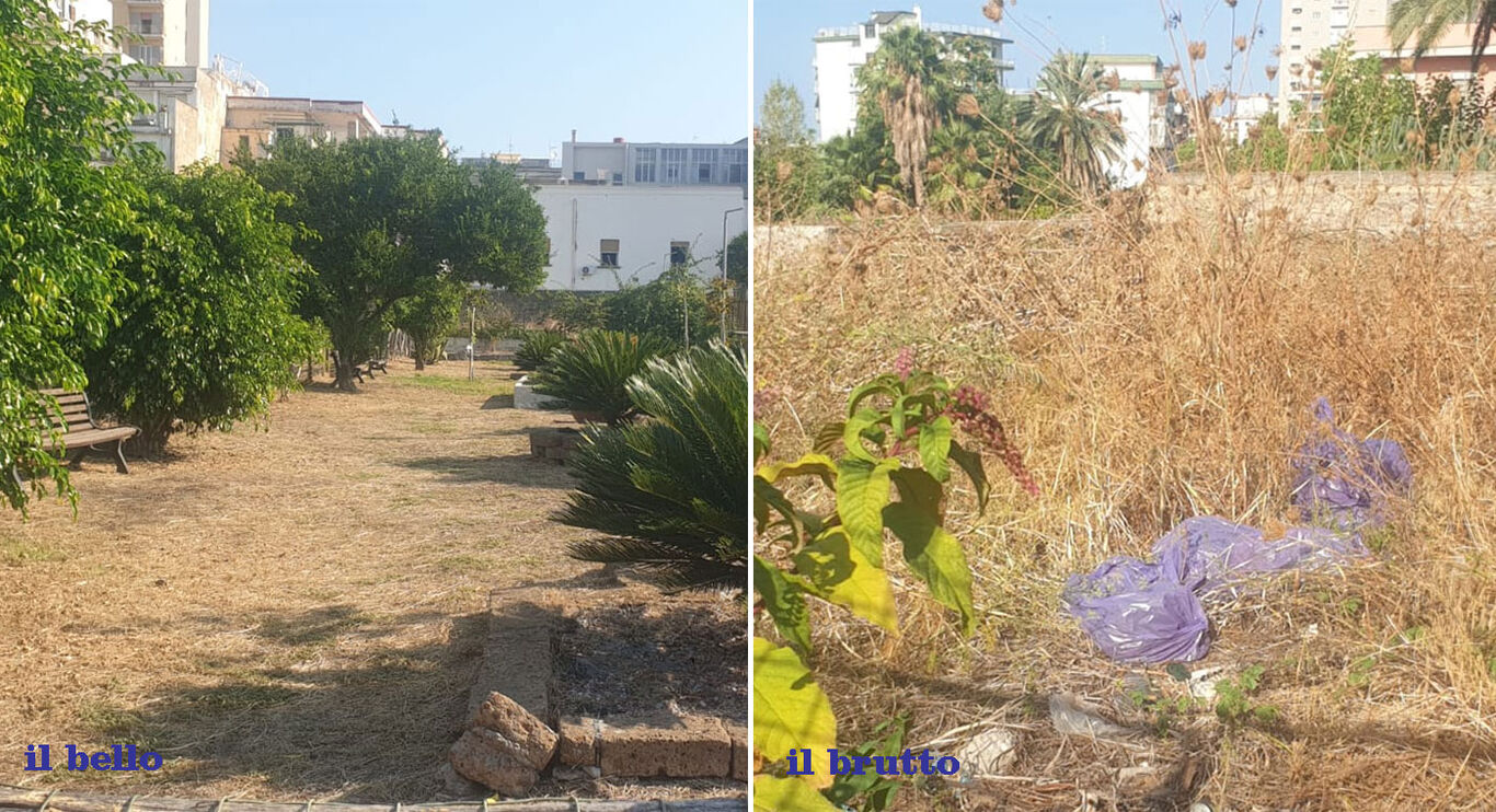 Torre Annunziata - Villa del Parnaso, manutenzione a metà: l'area più degradata resta abbandonata