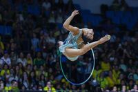 Sofia Raffaeli oro nel cerchio ai mondiali di ginnastica ritmica