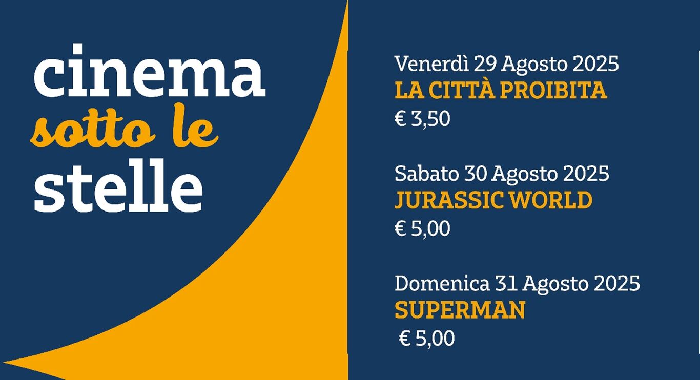 Torre del Greco -  Ultimo weekend di “Cinema sotto le stelle” ai molini Marzoli