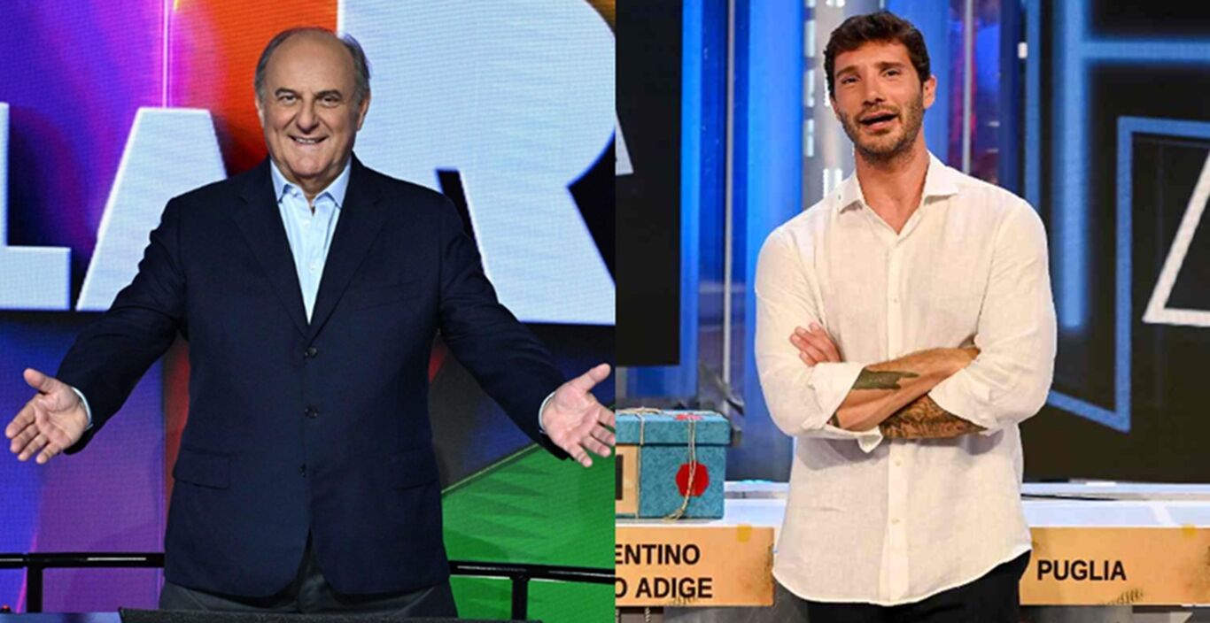 Gerry Scotti punge la Rai e svela il contenuto di una conversazione con Stefano De Martino
