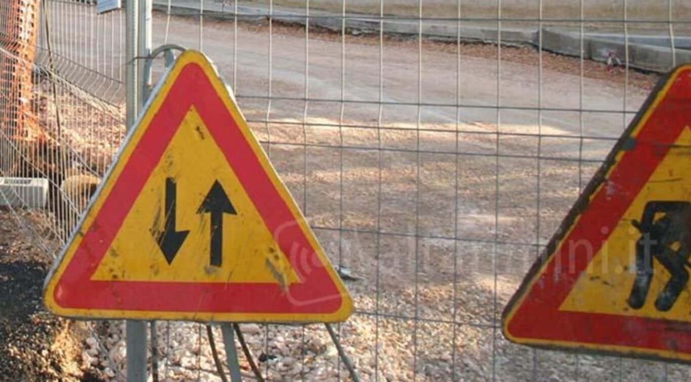 Torre del Greco - Lavori  stradali in via Agostinella: nuovi dispositivi di traffico