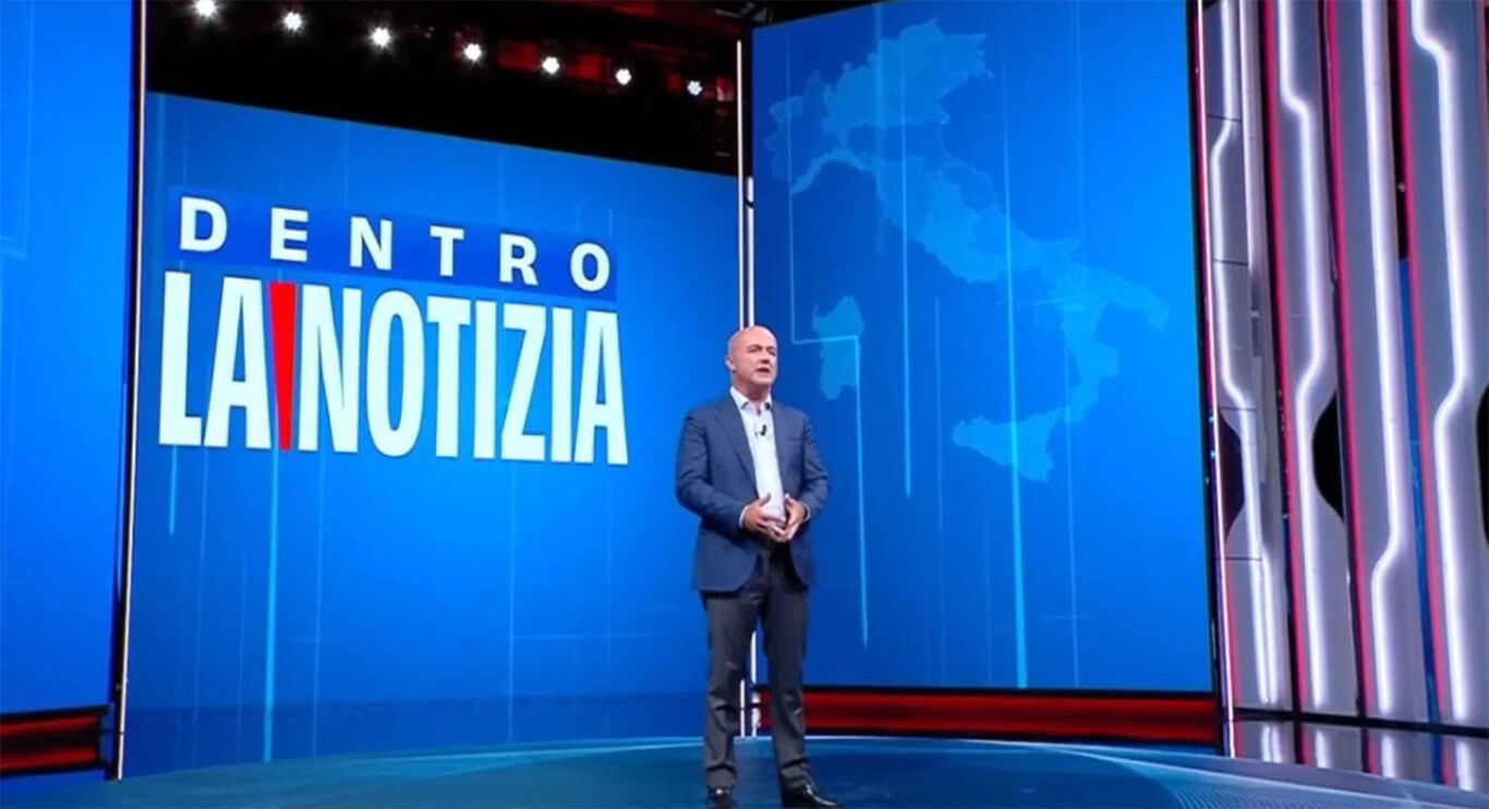 Dentro la Notizia, gli ascolti della prima puntata e il confronto con Pomeriggio 5