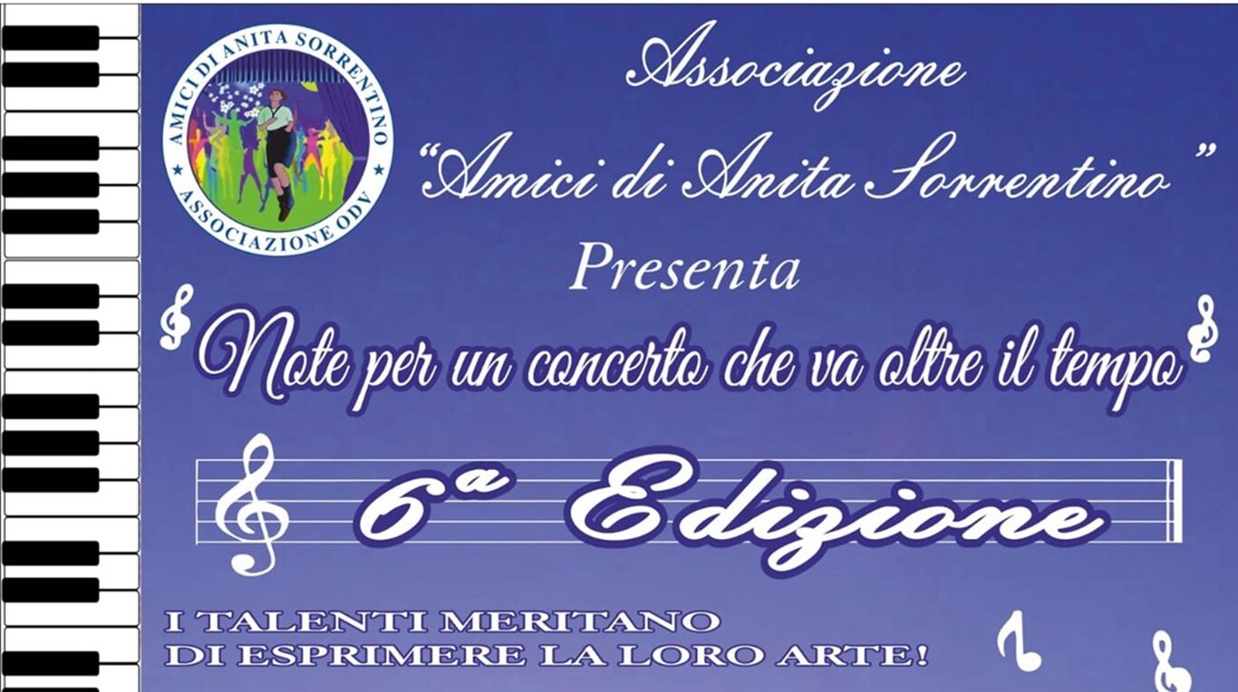 Torre Annunziata - Musica e giovani talenti per ricordare Anita Sorrentino