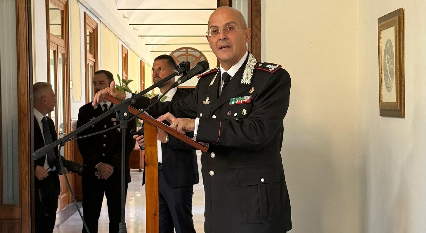 Napoli - Il Generale La Gala saluta i Carabinieri: «Siete i veri influencer della legalità»
