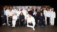 Armani e l'ultima uscita pubblica per le divise di Milano Cortina: "Un orgoglio lavorare per gli atleti"