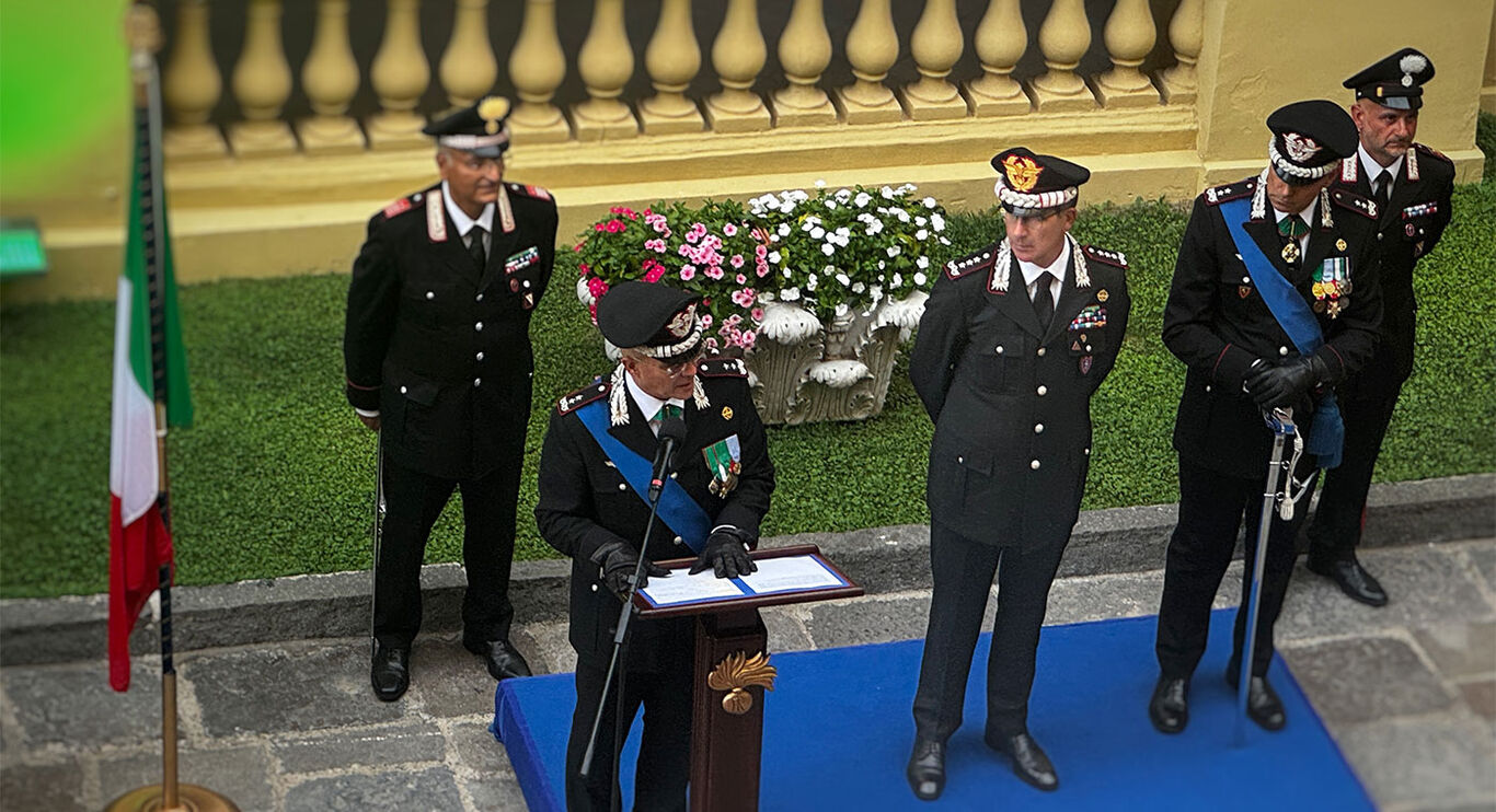Napoli - Cambio al vertice della Legione Carabinieri Campania: La Gala lascia, subentra Gargaro
