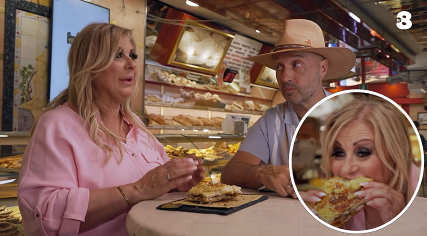 Tina Cipollari giudice severa a Foodish: battute pungenti e giudizi senza pietà sulla porchetta
