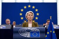 Ue, von der Leyen a Strasburgo invoca unità: "Lunga vita all'Europa"