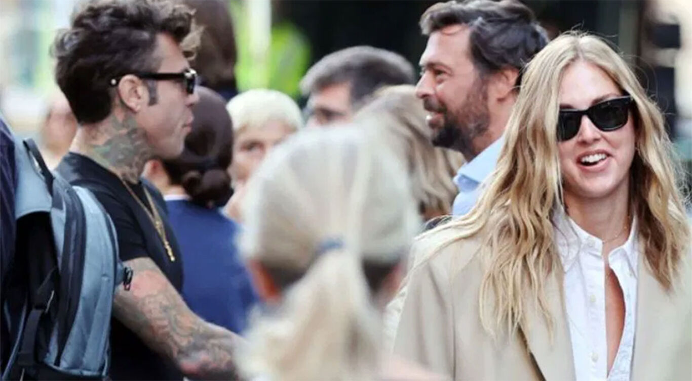 Fedez, Ferragni e Tronchetti Provera: l'incontro davanti alla scuola dei figli