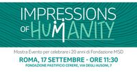 Giovani caregiver protagonisti della mostra-evento 'Impression of Humanity'