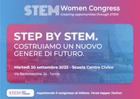 Stem women congress, a Torino terza tappa percorso Step by Stem