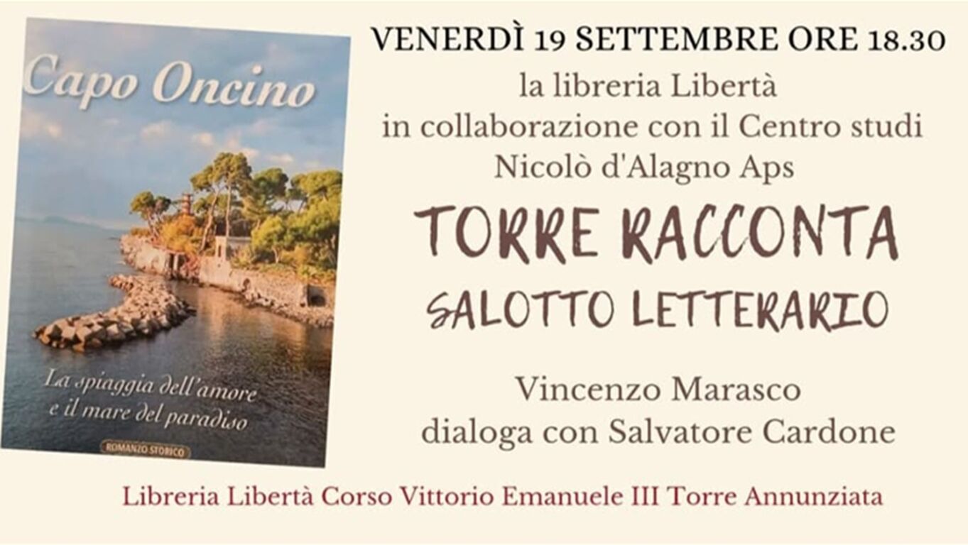 "Capo Oncino": la Torre Annunziata di Salvatore Cardone tra memoria, tradizione e romanzo