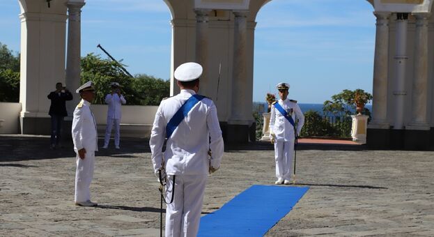 Ercolano - Passaggio di consegne alla Capitaneria di Porto di Torre del Greco