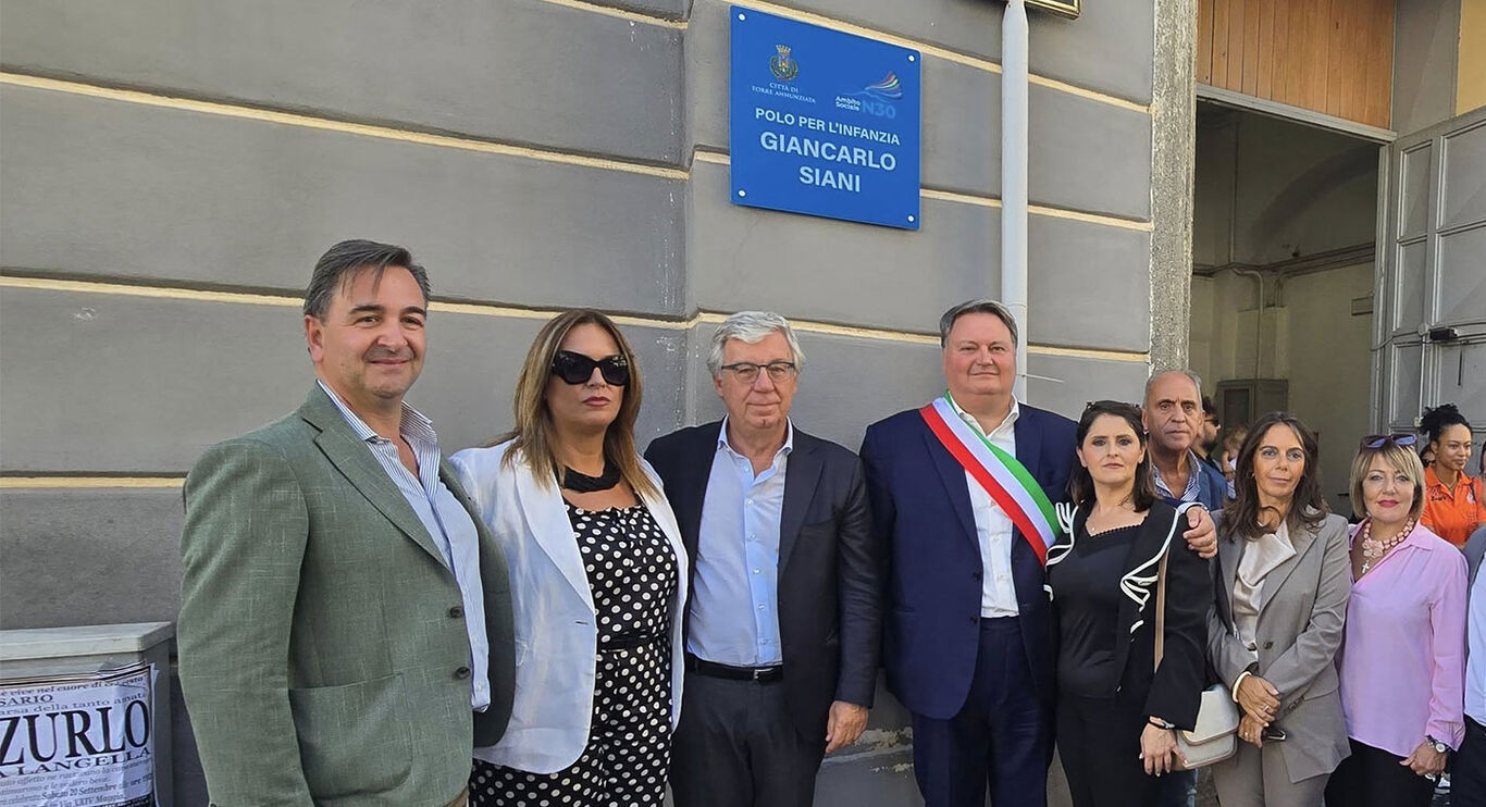 Torre Annunziata - I Poli dell'infanzia intitolati a Matilde Sorrentino e Giancarlo Siani