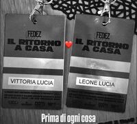 Fedez, concerto al Forum: ci sono anche i figli Leone e Vittoria