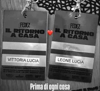 Fedez, concerto al Forum: ci sono anche i figli Leone e Vittoria