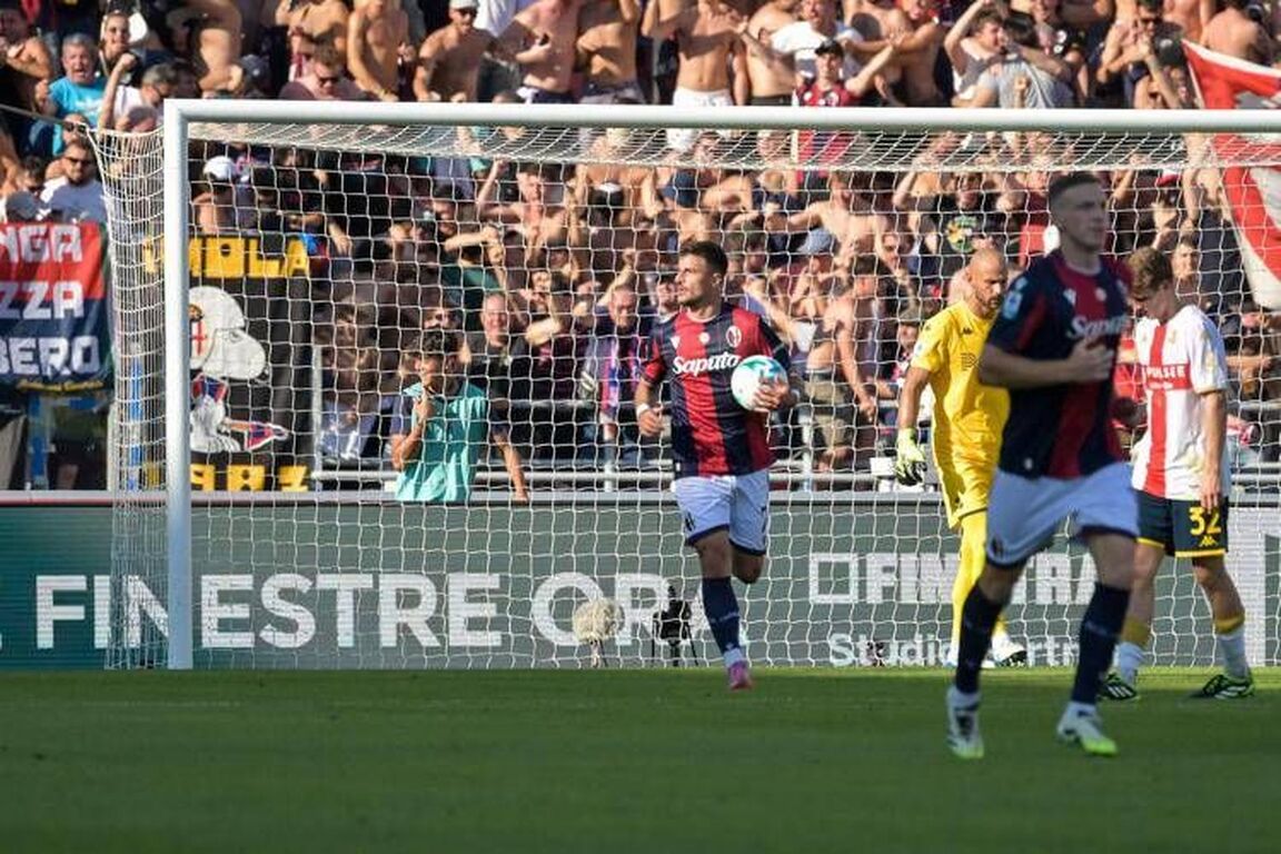 Bologna-Genoa 2-1, decide Orsolini su rigore: rimonta (con Var) al Dall'Ara