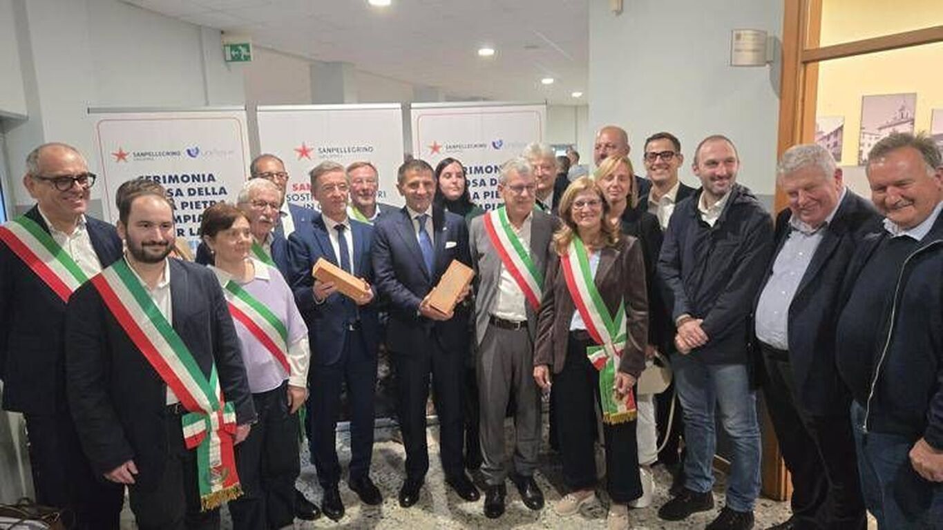 Al via costruzione impianto Sanpellegrino per ottimizzare la gestione della 'sorgente Nossana'