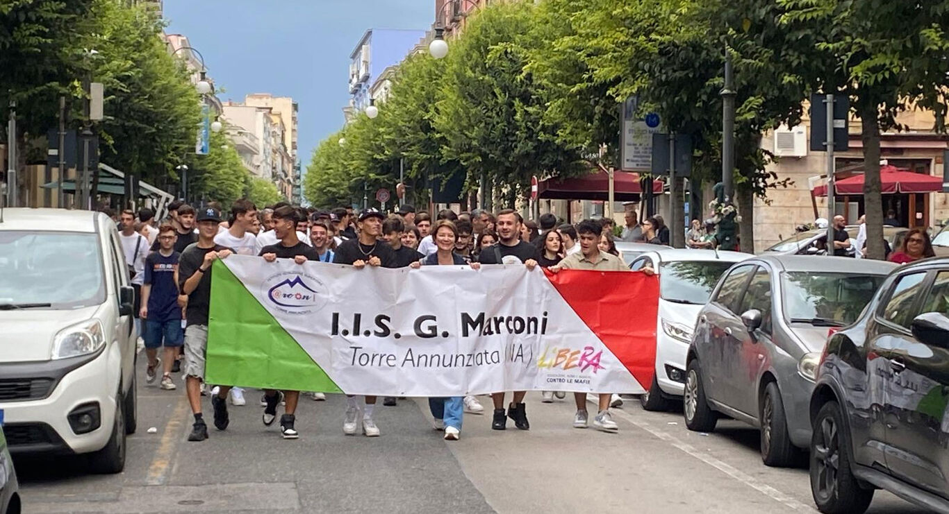 Torre Annunziata in corteo per Giancarlo Siani, 40 anni dopo l'agguato mortale
