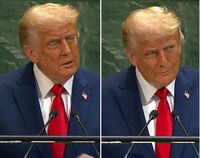 Trump all'Onu, subito un intoppo: "Il gobbo non funziona"